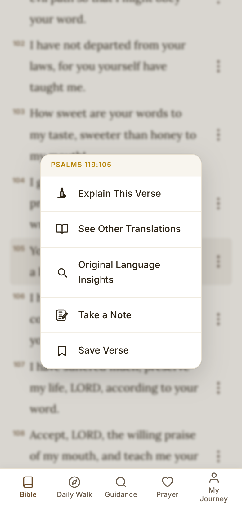 Understand the Word Screen